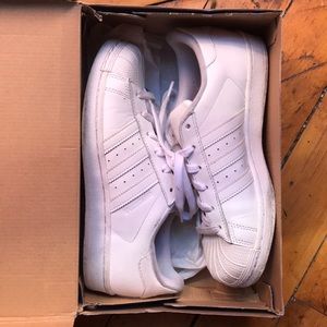 Adidas Superstars ALL WHITE